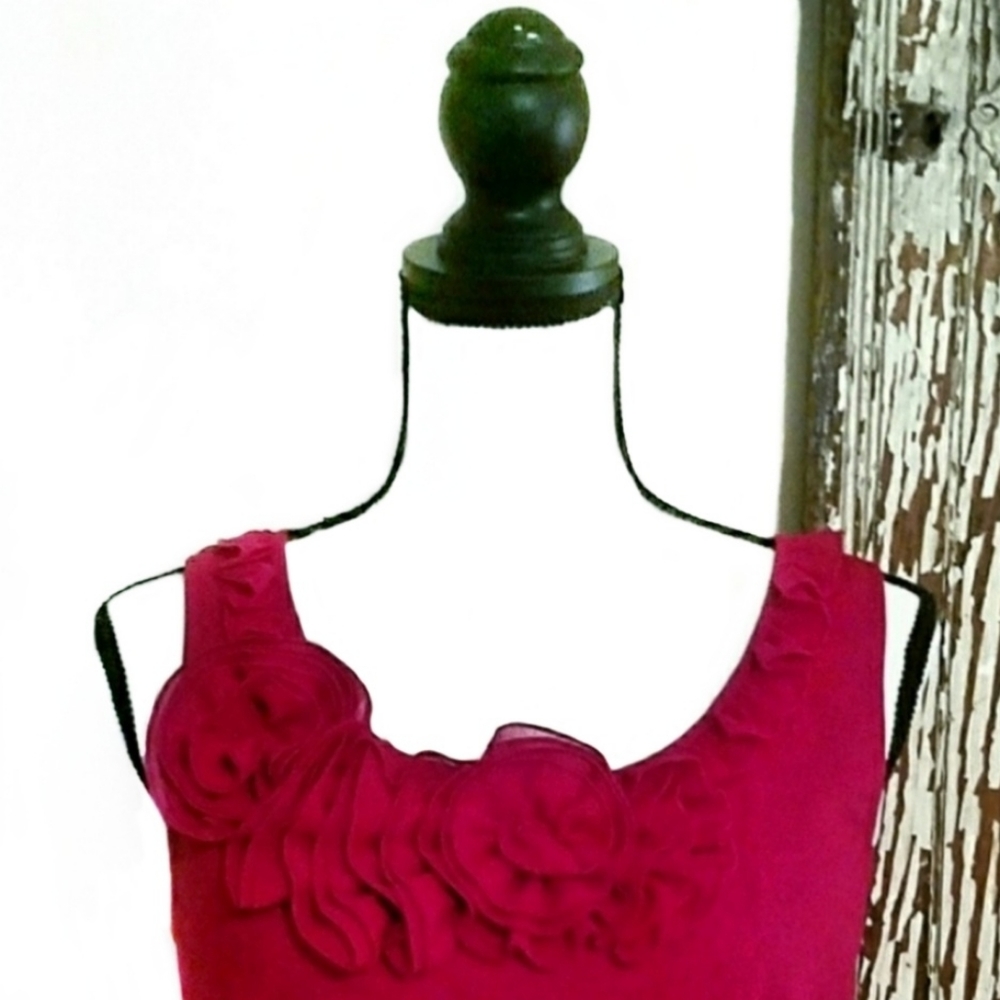 The Limited Scoop Neck Tank Top Red Size S - Picture 2 of 11